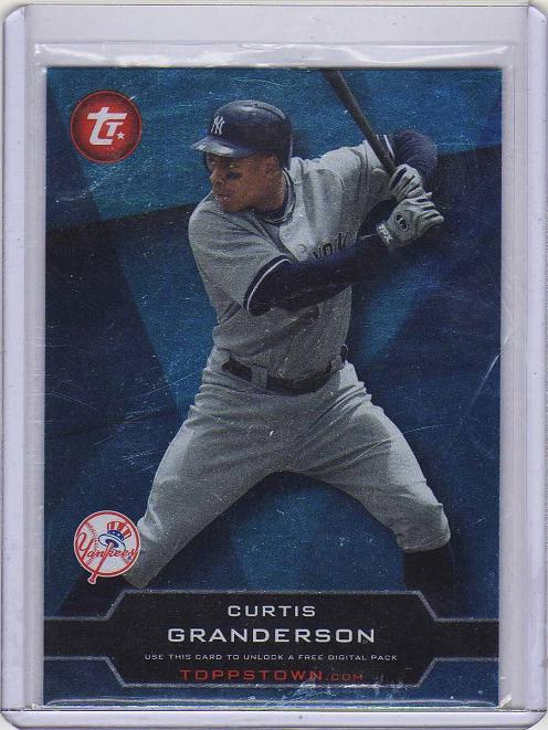 2011 Topps Update Topps Town Curtis Granderson  Card #TTU26 - New York Yankees